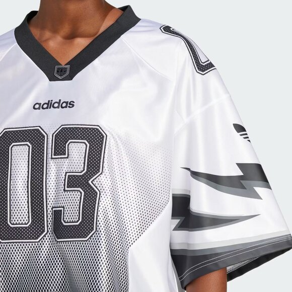 Adidas Women's Adilenium Season 3 Short Sleeve Graphics Jersey Size M JX9216 - Picture 3 of 3